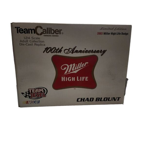Team Caliber Chad blount Miller high life 2003 - 100th Anniversary - Picture 4 of 13